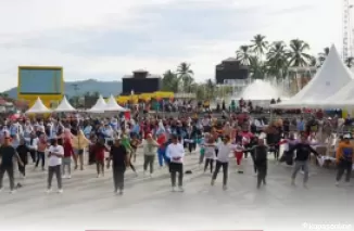 Hari Cerah Sambut Peserta CFD Padang Aro