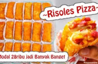 Ide Jualan Menguntungkan! Resep Risol Rasa Pizza yang Lezat dan Mudah Dibuat!