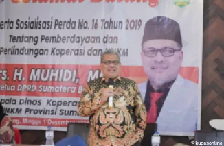 Ketua DPRD Sumbar Dorong Warga Mulai Bisnis UMKM untuk Peningkatan Ekonomi