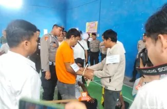 Polres Sergai Melaksanakan 5 Rekontruksi Kasus Suami Bunuh Istri, Saat Live Karaoke Bernyanyi di Facebook