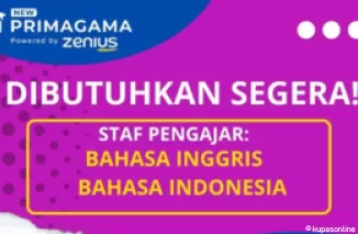 Primagama Padang Buka Lowongan Guru Bahasa Indonesia dan Inggris, Daftar Sekarang! Deadline 4 Januari 2025