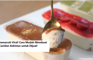 Resep Cheesecuit Viral! Cara Mudah Membuat Camilan Kekinian untuk Dijual!