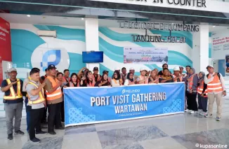 Tingkatkan Sinergi Dengan Media, Pelindo Regional 1 Melaksanakan Media Port Visit ke Terminal Teluk Nibung