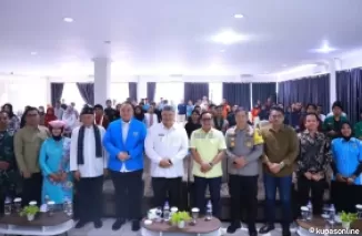 Wako Zul Elfian Umar (tengah baju putih) di acara Seminar dan Dialog Kepemudaan.