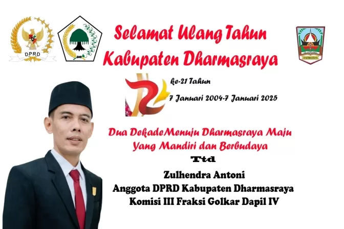 Anggota DPRD kabupaten Dharmasraya komisi III fraksi Golkar