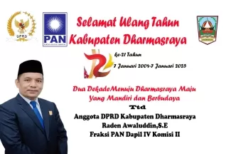 Anggota DPRD kabupaten Dharmasraya Raden Awaluddin,S.E