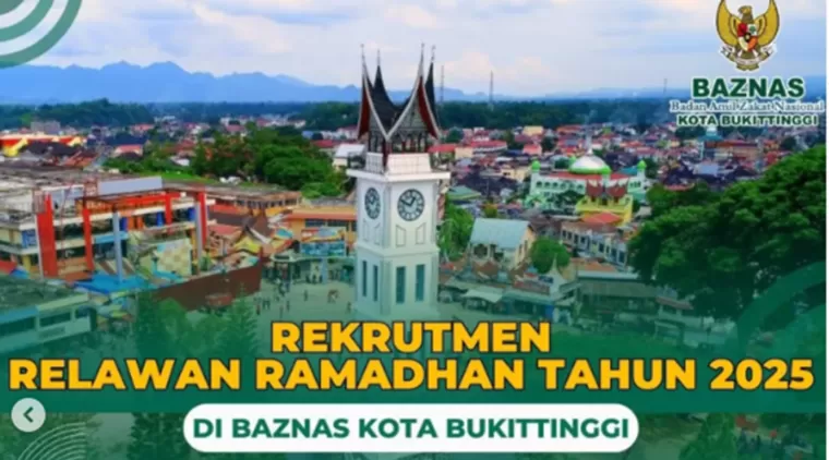 BAZNAS Kota Bukittinggi Buka Lowongan Relawan! Kesempatan Emas untuk Berkontribusi