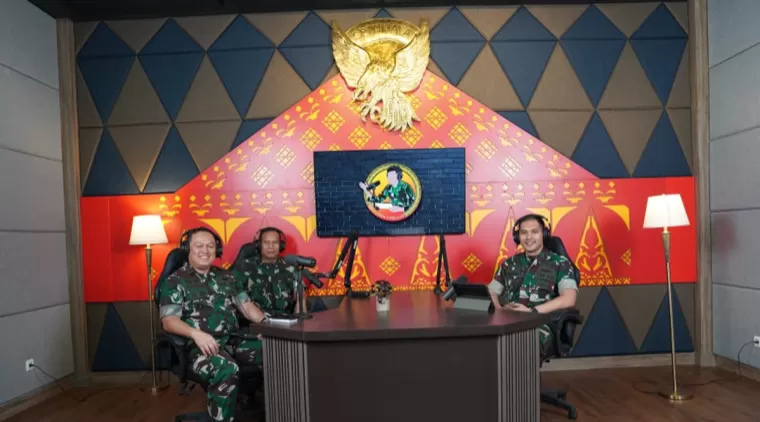 Dialog Interaktif Via Podcast, Dandim 0418/Palembang: Penerimaan Prajurit TNI AD Gratis Tidak Dipungut Biaya