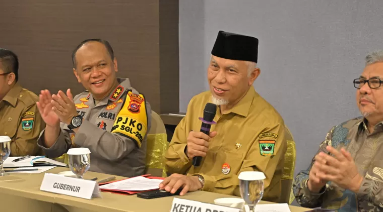 Gubernur Sumbar Tegaskan Komitmen Pemprov Sukseskan Program Makan Bergizi Gratis