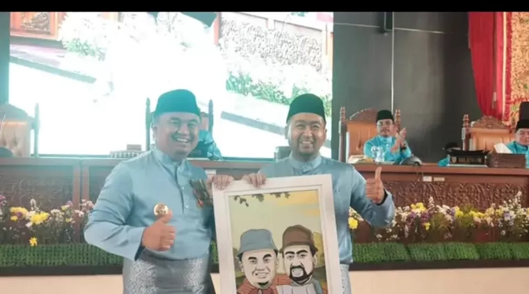 HUT Ke-21, DPRD Kabupaten Dharmasraya Gelar  Sidang Paripurna