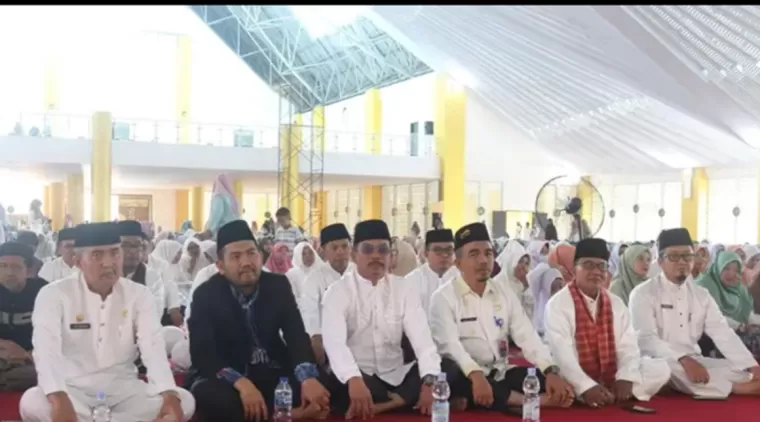 HUT Ke-21, Kabupaten Dharmasraya Pimpinan DPRD Hadiri Tabligh Akbar