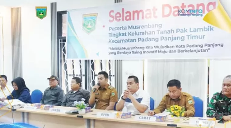 Kelurahan Tanah Pak Lambik Ajukan 17 Usulan Pembangunan Berkelanjutan dalam Musrenbang