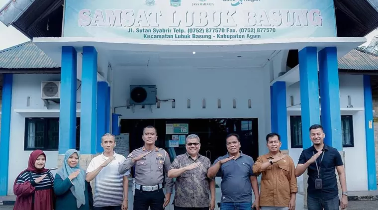 Ketua DPRD Sumbar Drs. H. Muhidi Tinjau Samsat Lubuk Basung, Fokus Peningkatan Pendapatan Daerah