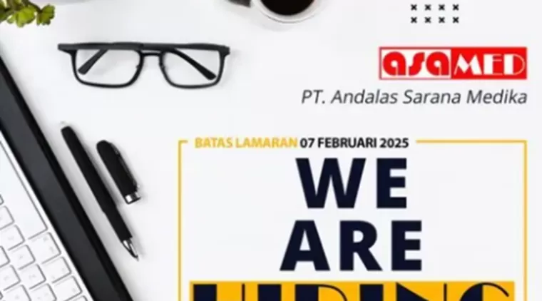 Lowongan Kerja Marketing Executive di PT Andalas Sarana Medika, Daftar Sekarang!