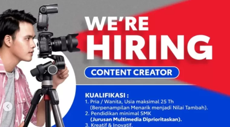 Lowongan Kerja Terbaru di Toyota Intercom Januari 2024! Posisi Content Creator Menanti Kamu!