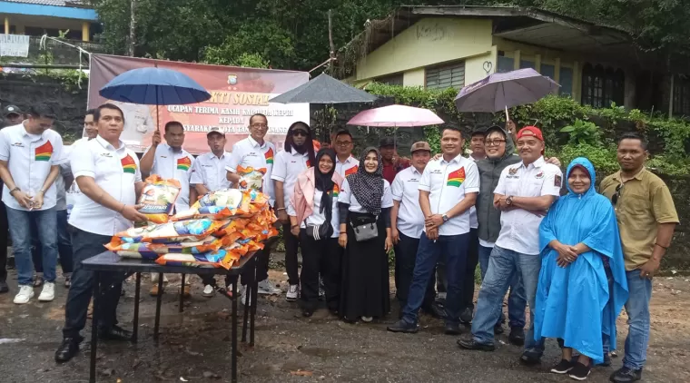 Melayu Raya, Bakti Sosial Beras Gratis 1000 kantung 5 kg Santuni Masyarakat Kota Tanjungpinang