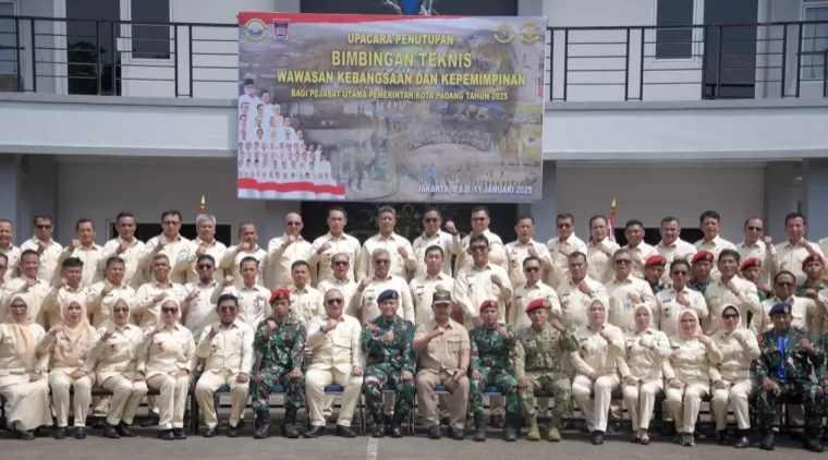 Pemko Padang Rampungkan Bimtek Bela Negara dan Wawasan Kebangsaan di Jakarta