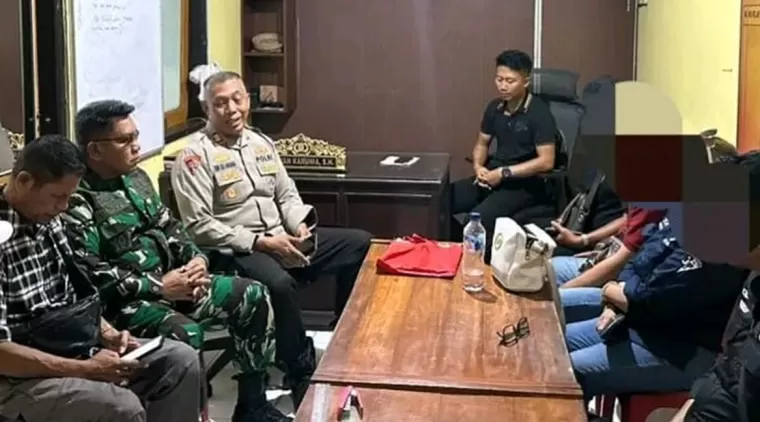 Polsek Selat Tangani Kasus Dugaan Pemerasan oleh Oknum Wartawan penggiat Media Online dengan Mediasi