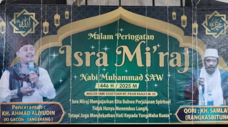 Ratusan Warga Pawai Meriahkan Perayaan ISR'A MIRAJ Nabi Muhammad SAW