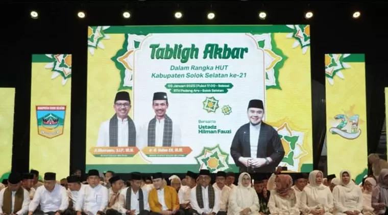 Tabligh Akbar HUT ke-21 Solsel Diisi Ustadz Hilman Fauzi dan Haddad Alwi