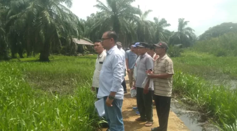 Tindak Lanjuti Pengaduan Koptan Pro Reformasi, Satreskrim Polres Asahan Lakukan Pengecekan Objek Perkara