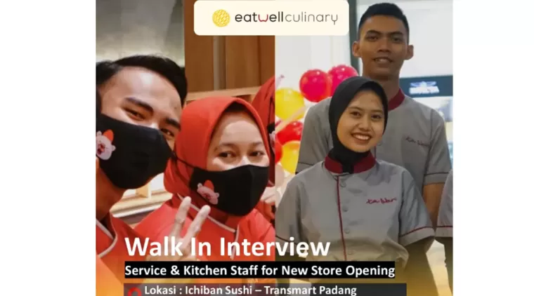 Walk-In Interview Ichiban Sushi &amp; Ta Wan Basko City Mall, Kesempatan Karir Menanti Kamu!