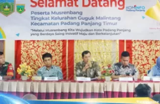 27 Usulan Dibahas dalam Musrenbang Kelurahan Guguk Malintang, Fokus pada Peningkatan Kualitas Lingkungan