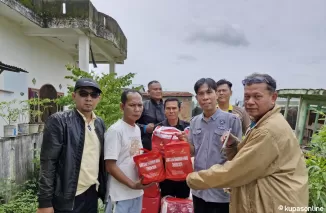 Bantuan Mulai Mengalir, Mislan Warga Kemang Agung Terdampak Musibah Angin Puting Beliung