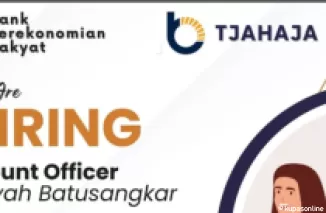 Bergabunglah dengan PT. BPR Tjahaja Baru! Lowongan Account Officer di Cabang Batusangkar