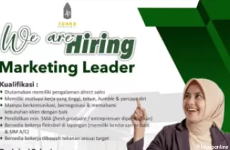 Buka Peluang Karier! PT Juara Properti Cari Marketing Leader Berbakat di Padang