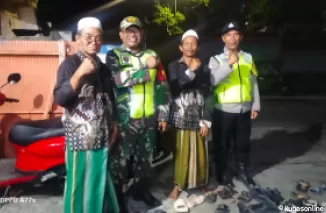 Jamaah Ukuwah Islamiyah Tabanan Gelar Peringatan Isra' Mi'roj 1446 H Diatensi Dua Babin Desa Gubuk