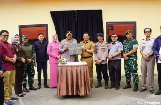 Kapolres Padang Panjang Bersama Forkopimda Resmikan Gedung Satreskrim dan Mulai Pembangunan Gedung Tathya Daraka