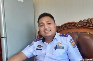 Kepala bidang Perhubungan, Dishub Kota Pariaman, Afdila.