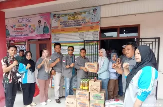 LIBAS INDONESIA Serahkan Bantuan Sembako Kepada Korban Bencana Banjir