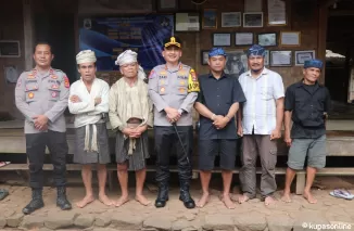 Libur Panjang, Kapolres Lebak Cek Langsung Pengamanan Obyek Wisata Suku Adat Baduy