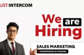 Lowongan Kerja Januari 2025! Jadi Bagian dari Tim Trust Intercom sebagai Sales Marketing