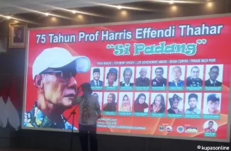 Merayakan 75 Tahun Prof. Harris Effendi Thahar, Sastrawan Padang yang Menginspirasi Generasi Muda