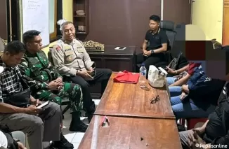 Polsek Selat Tangani Kasus Dugaan Pemerasan oleh Oknum Wartawan penggiat Media Online dengan Mediasi