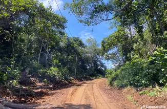 PT TKA Bangun Jalan Penghubung Dua Nagari di Dharmasraya