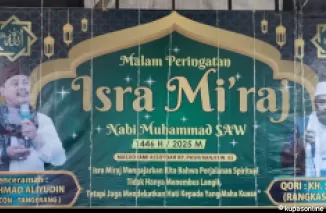 Ratusan Warga Pawai Meriahkan Perayaan ISR'A MIRAJ Nabi Muhammad SAW