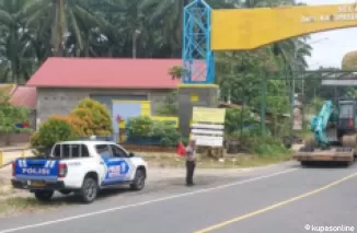 Satlantas Polres Labusel Tingkatkan Kesadaran  Berlalu Lintas Melalui Strong Point