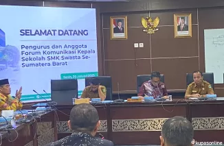 Wakil Ketua DPRD Sumbar Terima Aspirasi Forum SMK Swasta se-Sumbar