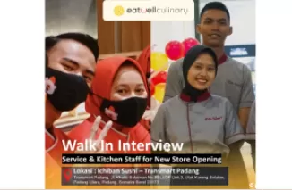 Walk-In Interview Ichiban Sushi & Ta Wan Basko City Mall, Kesempatan Karir Menanti Kamu!