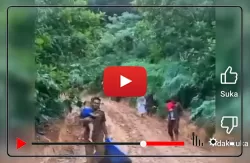 Video Miris! Begini Kondisi Jalan Kecamatan antar Nagari Di Kecamatan Asam Jujuhan Bagadeak