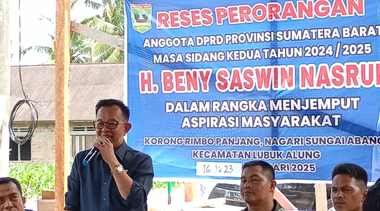 Anggota DPRD Sumbar Perjuangkan Aspirasi Warga Lubuk Alung, Fokus pada Irigasi dan Keamanan