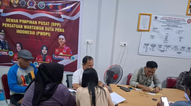 DPW PWDPI Sumsel Desri Nago,SH Gelar Rapat Perdana, Susun Program untuk Penguatan Organisasi