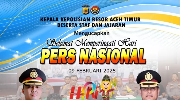 Hari Pers Nasional 2025, Kapolres Aceh Timur Apresiasi Kinerja Wartawan Dalam Mengawal Pemberitaan