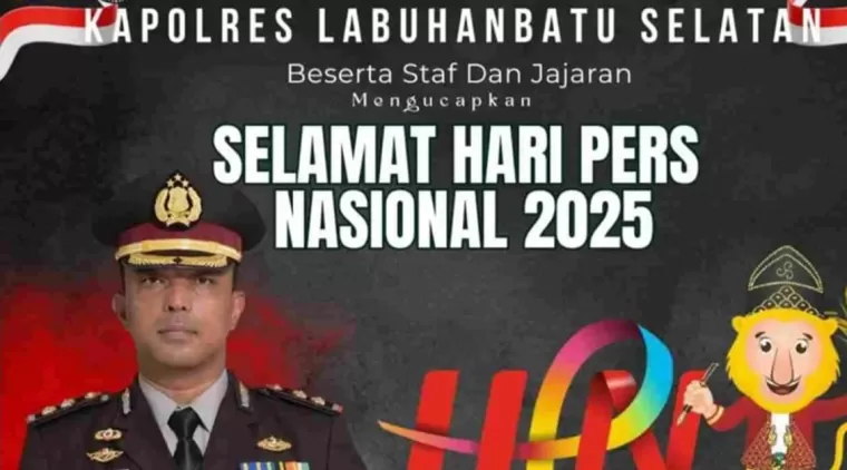 HUT Pers Nasional,Kapolres Labusel : Selamat Kepada Seluruh Insan Pers,Pers Mengawal Ketahanan Pangan Kemandirian Bangsa