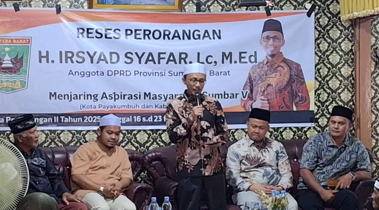 Irsyad Safar, Anggita DPRD Sumbar, Serap Aspirasi Warga Lima Puluh Kota, Soroti Pertanian, Infrastruktur, dan Pendidikan