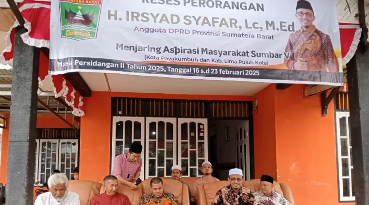 Irsyad Safar Serap Aspirasi Warga Lima Puluh Kota dalam Reses DPRD Sumbar